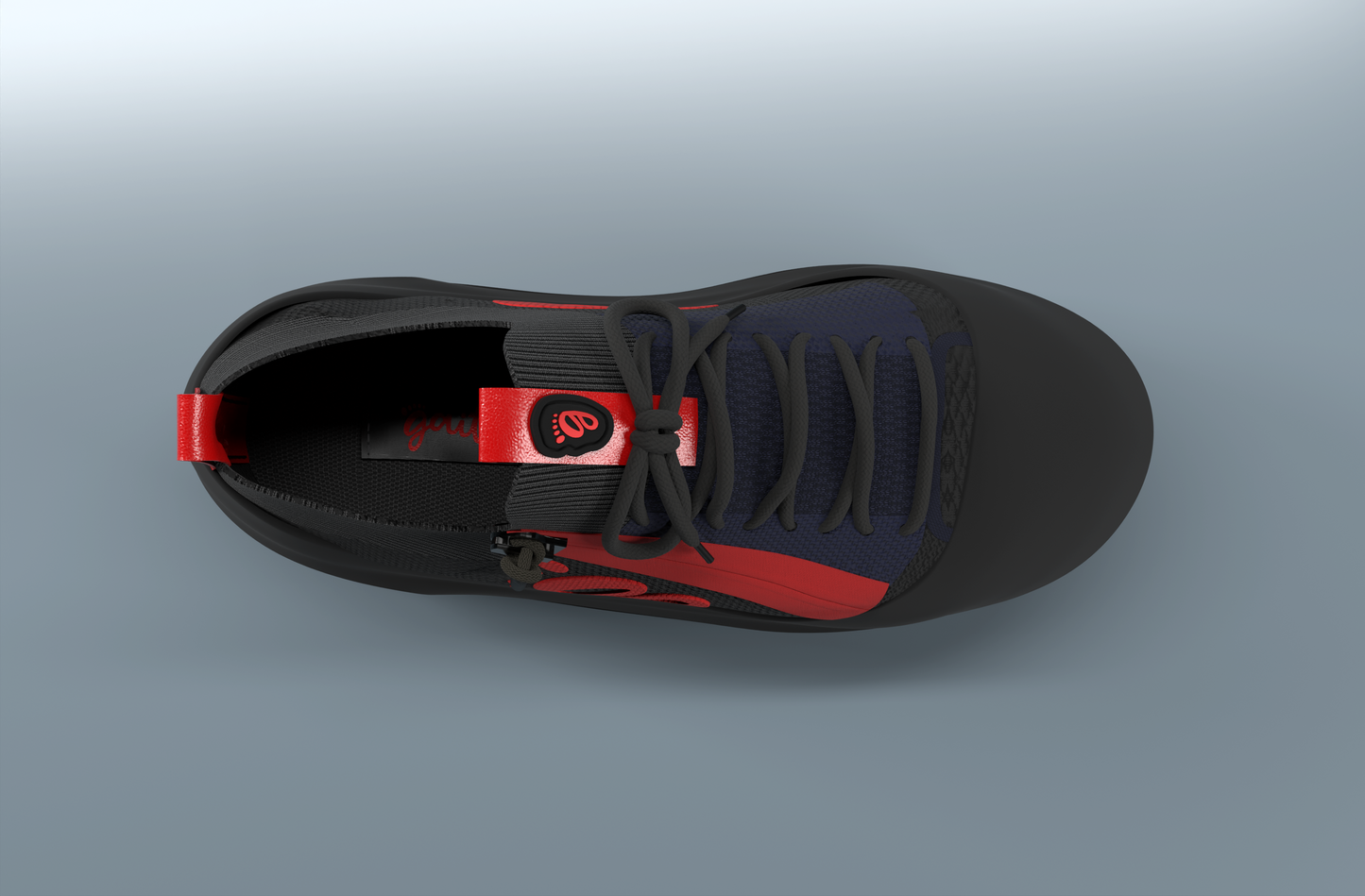 DB1 Original Trainer - Black & Red