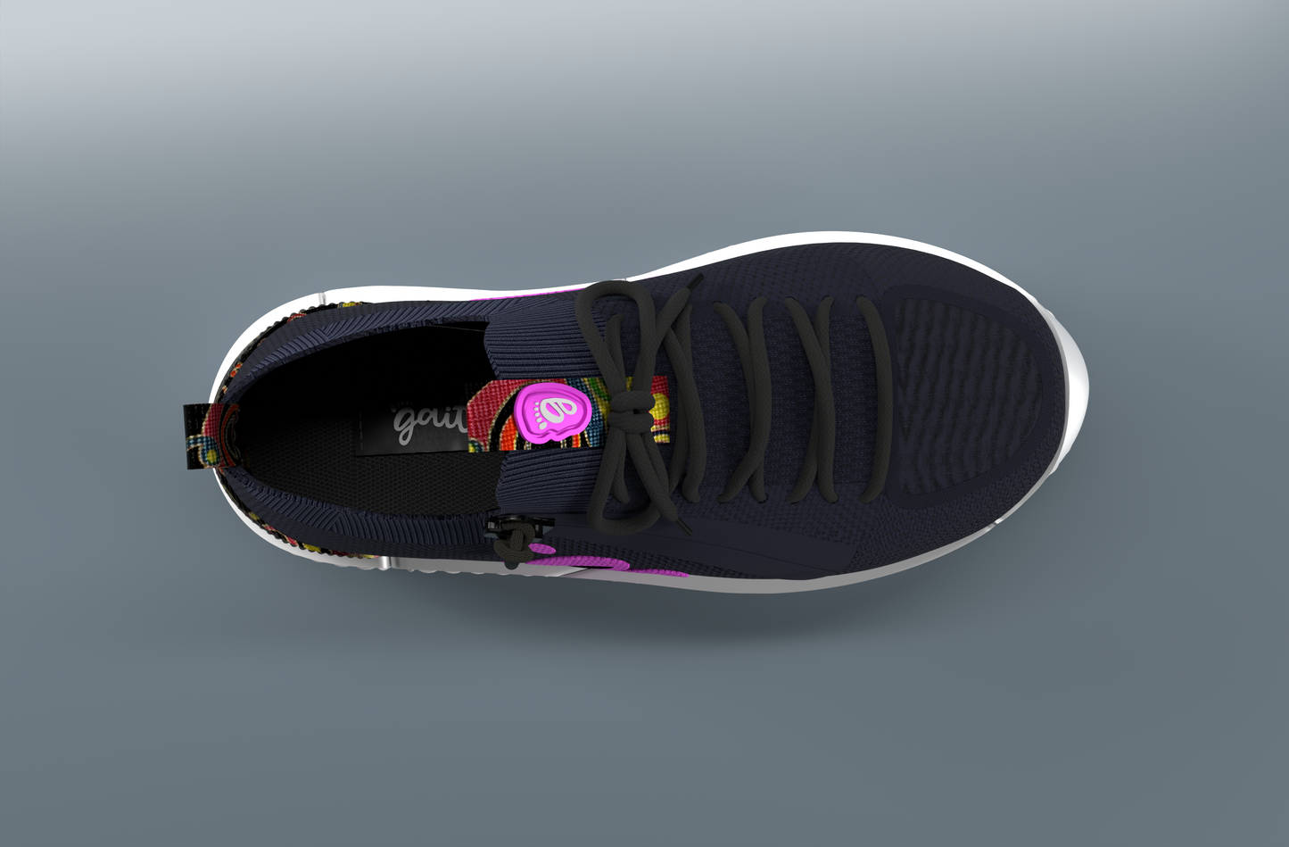 DB1 Original Trainer - Navy & Purple