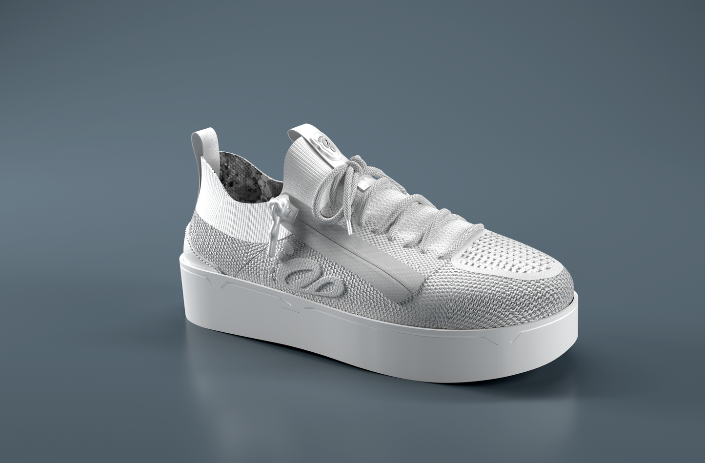 DB1 Original Trainer - Triple White