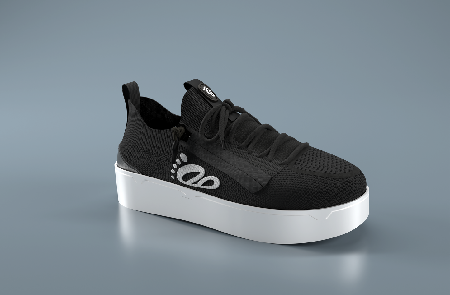 DB1 Original Trainer - Black & Silver