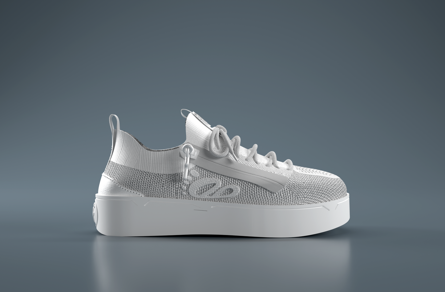 DB1 Original Trainer - Triple White