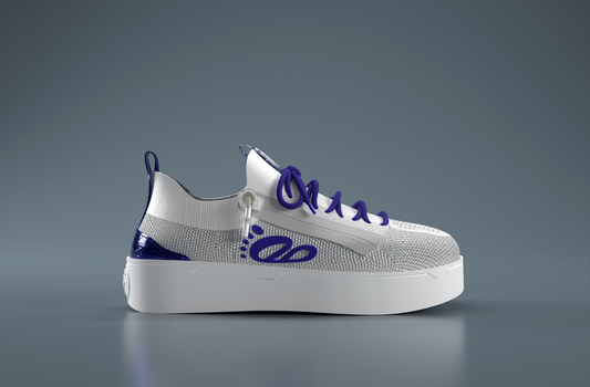 DB1 Original Trainer - White & Blue