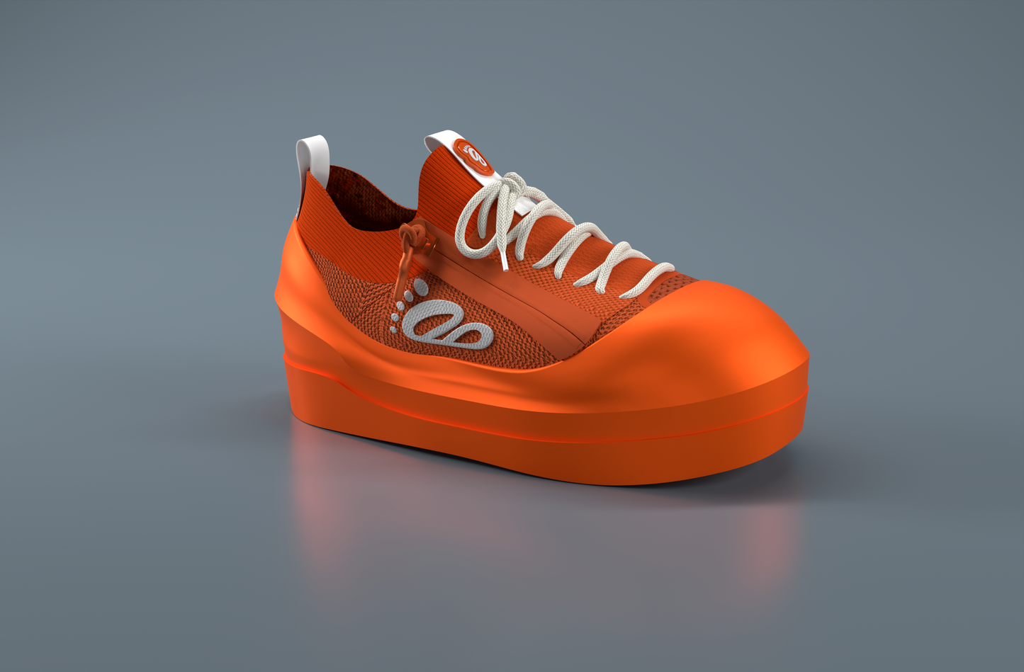 DB1 Original Trainer - Orange & White