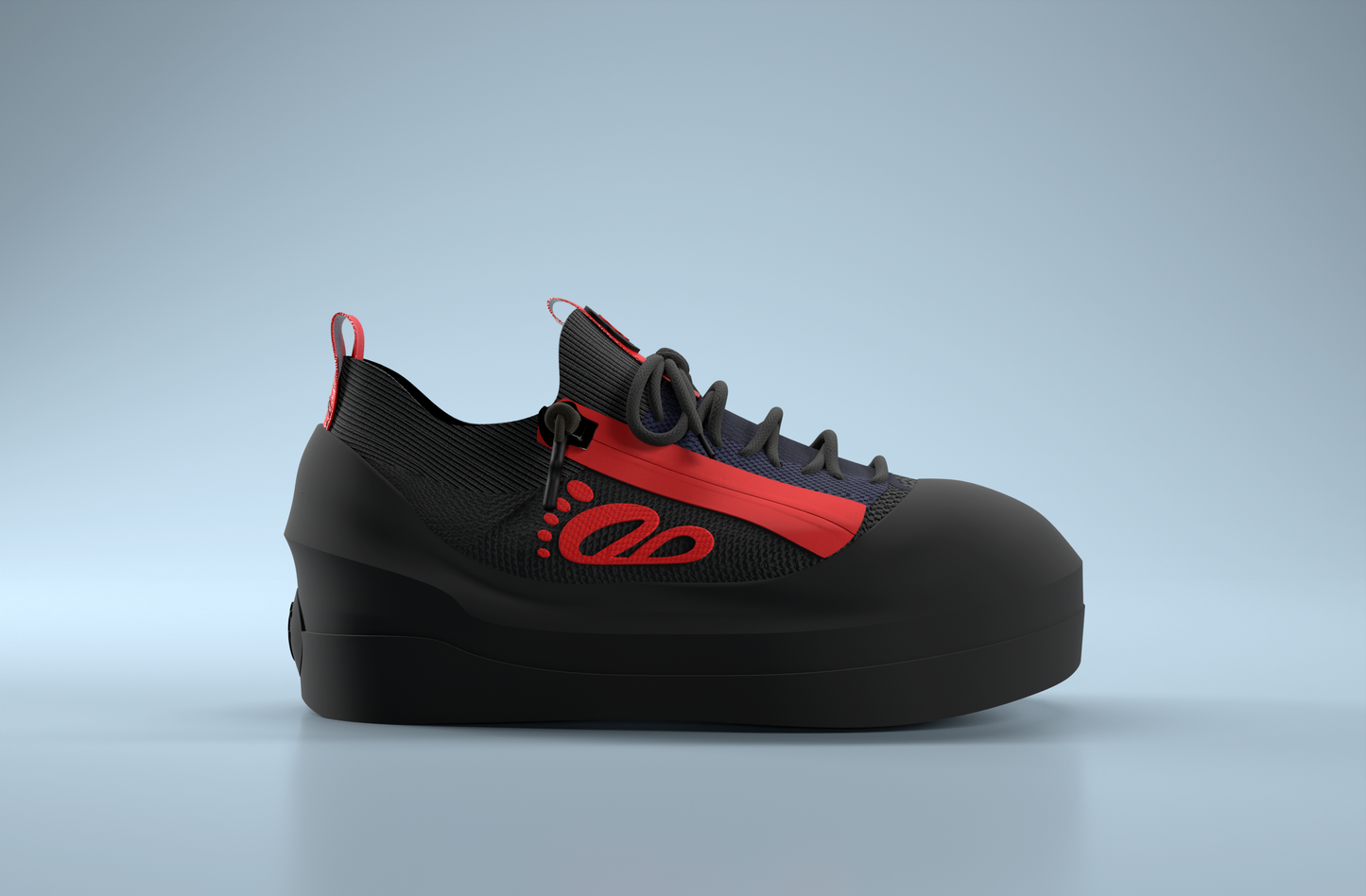 DB1 Original Trainer - Black & Red
