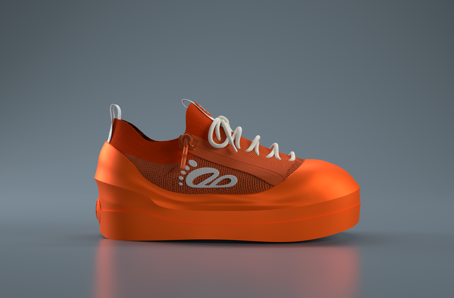 DB1 Original Trainer - Orange & White