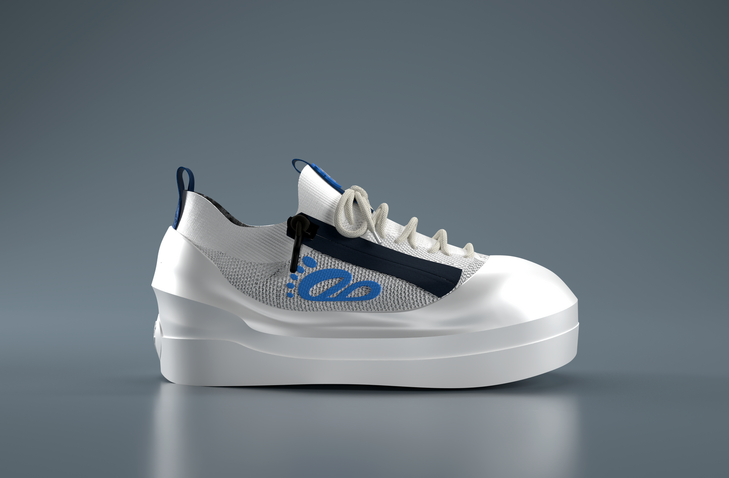 DB1 Original Trainer - White & Blue