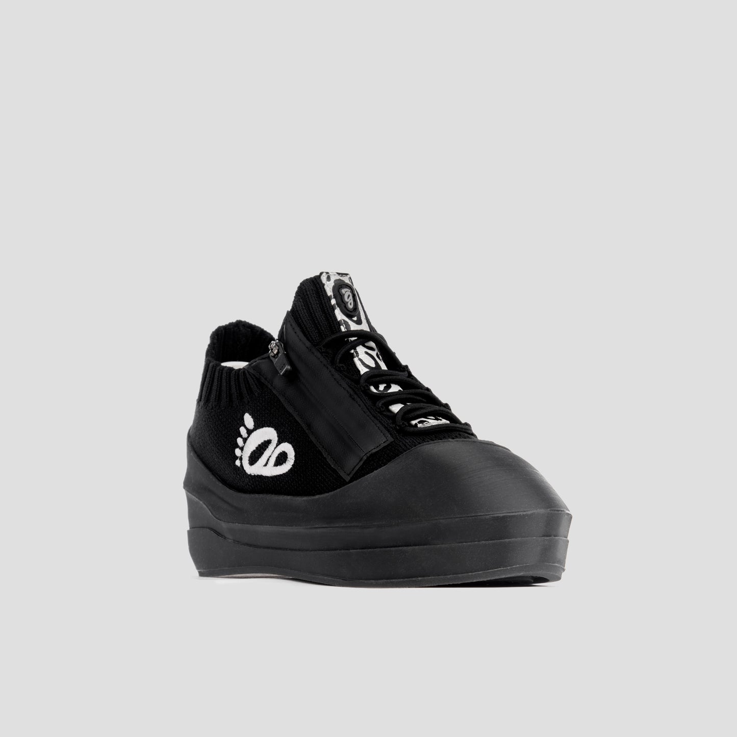 DB1 Original Trainer - Black Silver Leopard