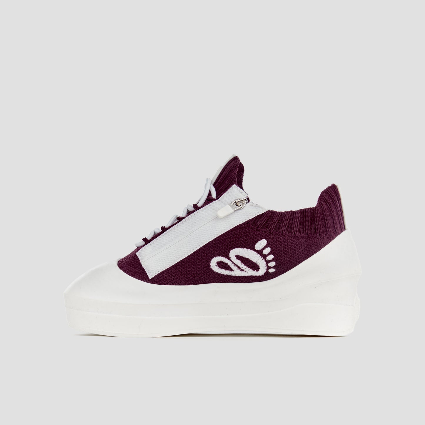 DB1 Original Trainer - Burgundy & White