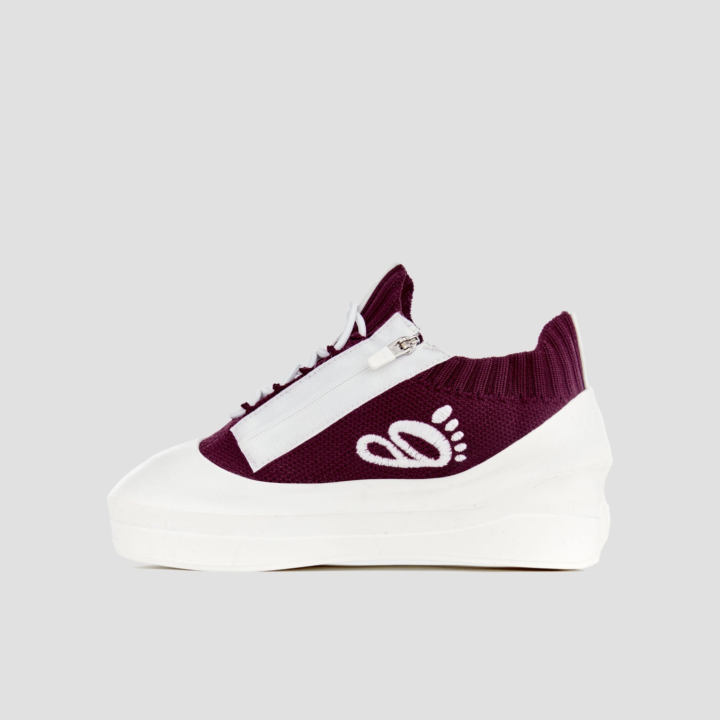 DB1 Original Trainer - Burgundy & White
