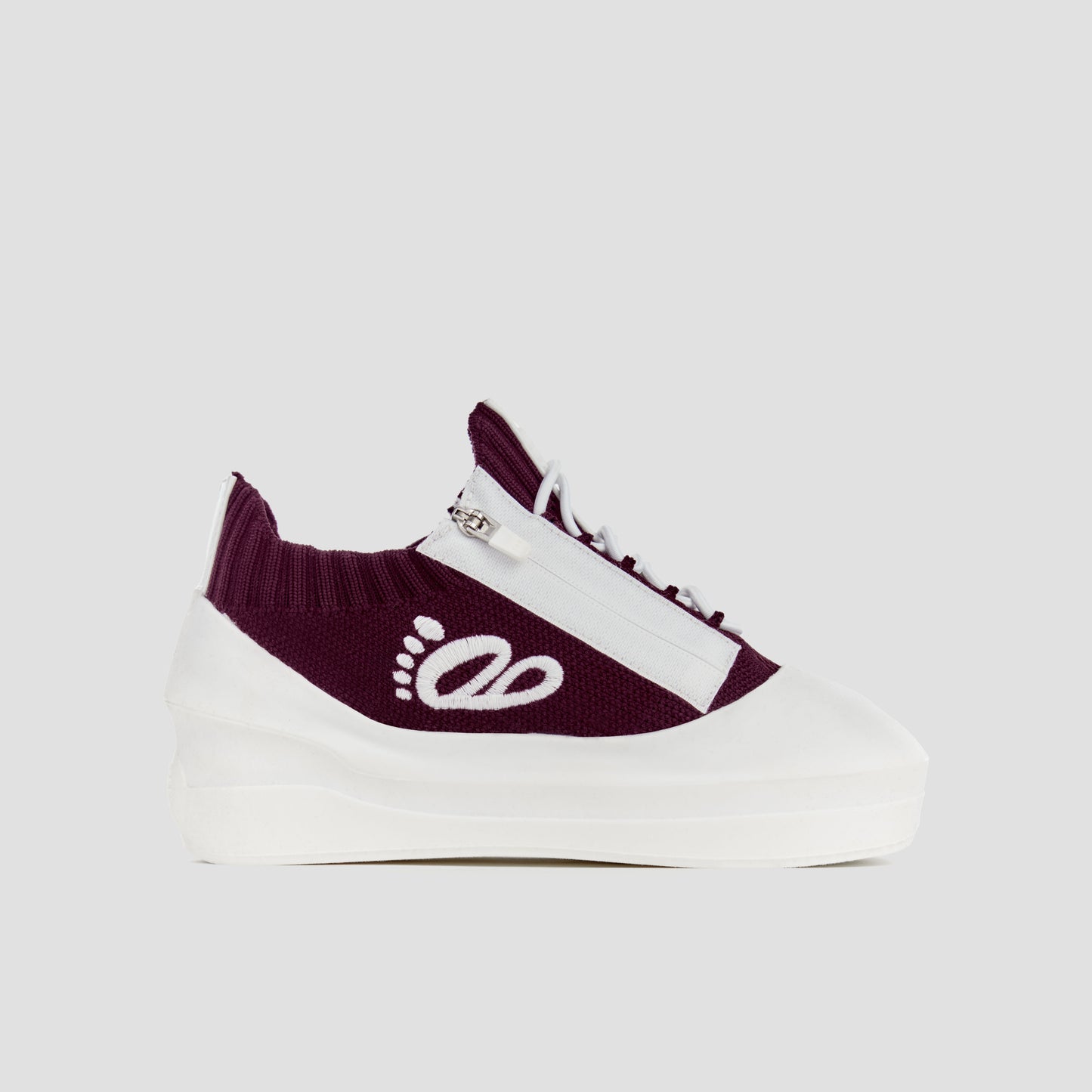 DB1 Original Trainer - Burgundy & White
