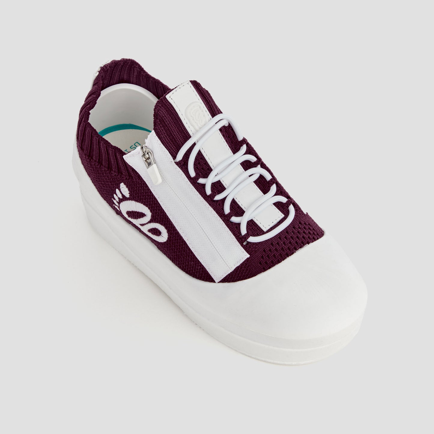 DB1 Original Trainer - Burgundy & White