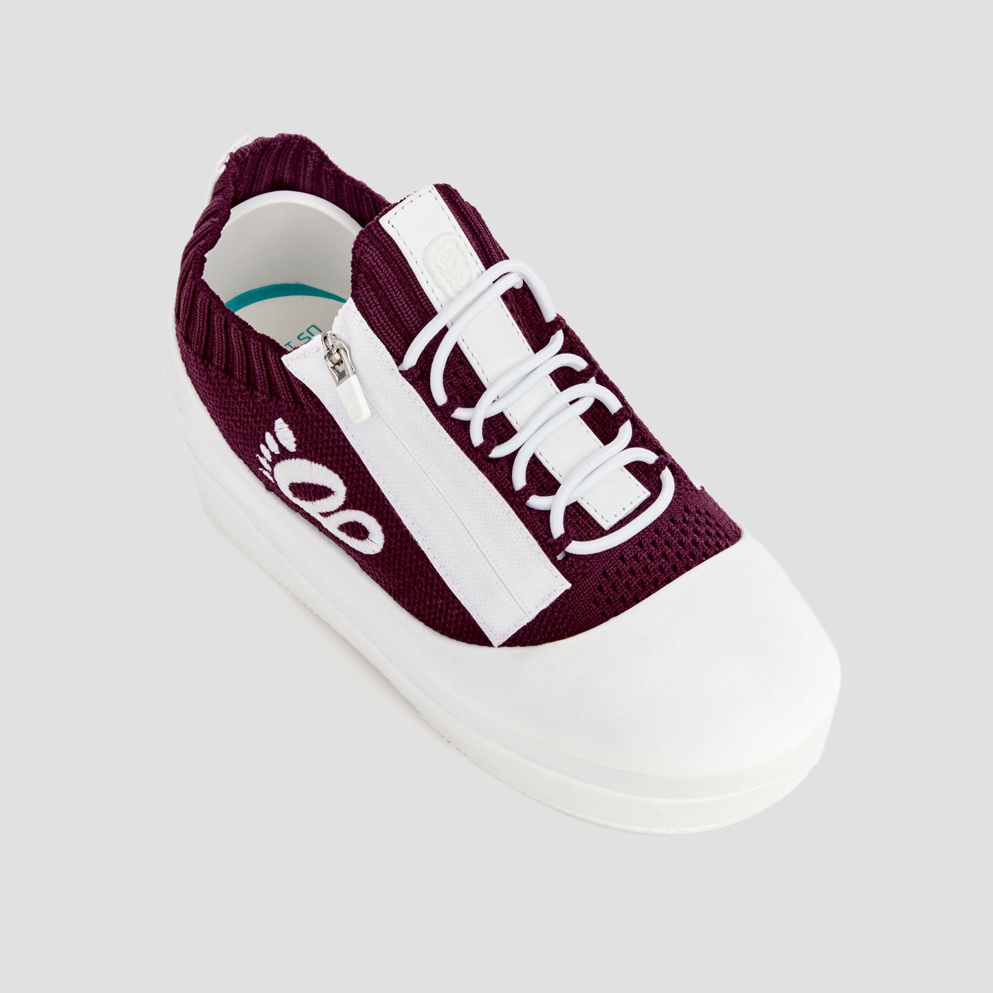 DB1 Original Trainer - Burgundy & White