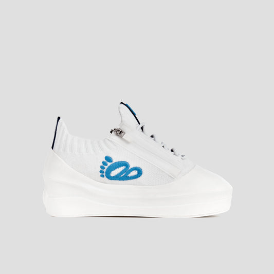 DB1 Original Trainer - White & Bright Blue