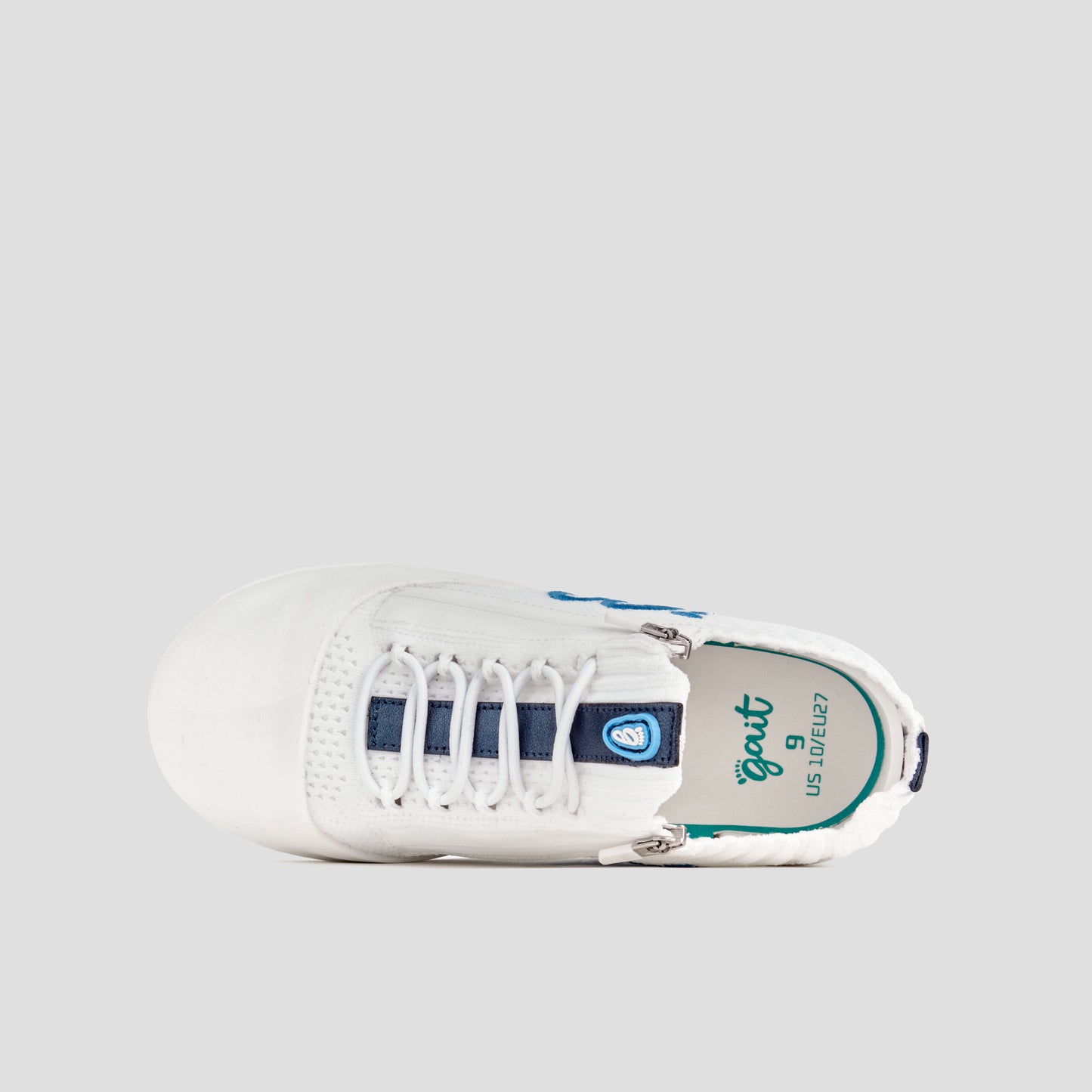 DB1 Original Trainer - White & Bright Blue