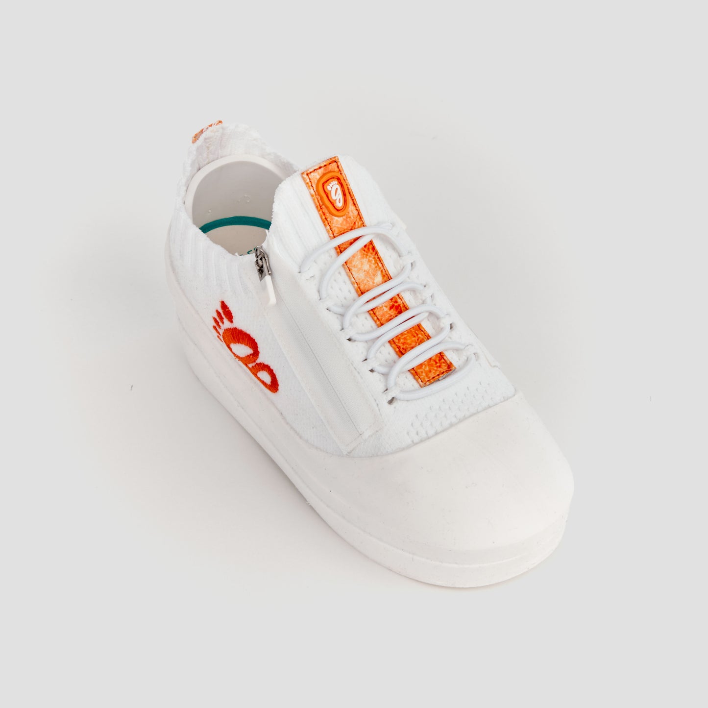 DB1 Original Trainer - White & Orange